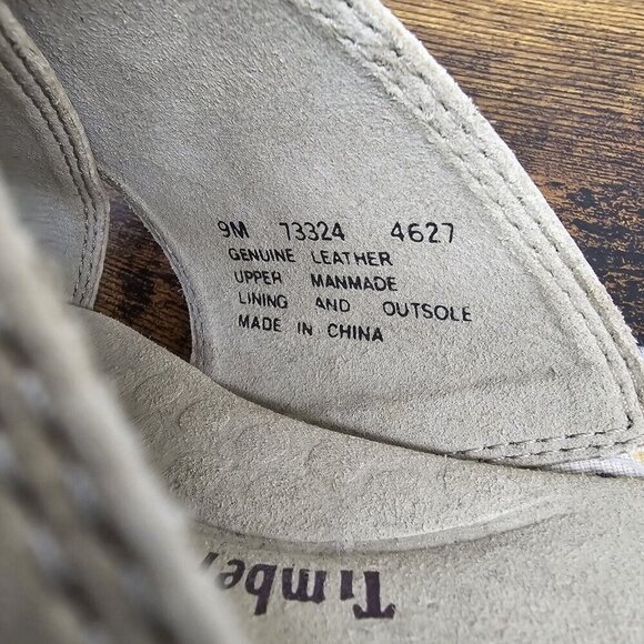 Timberland Genuine Leather Sandals Slip On Tan Brown Women's Size 9M 73324 - Picture 7 of 8